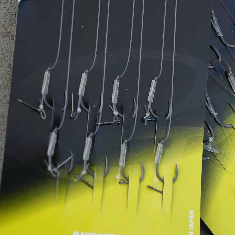 Pro Commercial XS Method Hair Rig Bayonet Barbless – 15 cm Onderlijnen met Bayonet en zonder Weerhaak