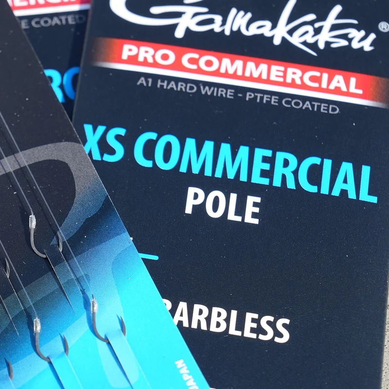 Pro Commercial XS Commercial Pole Barbless – 15 en 20 cm Onderlijnen zonder Weerhaak