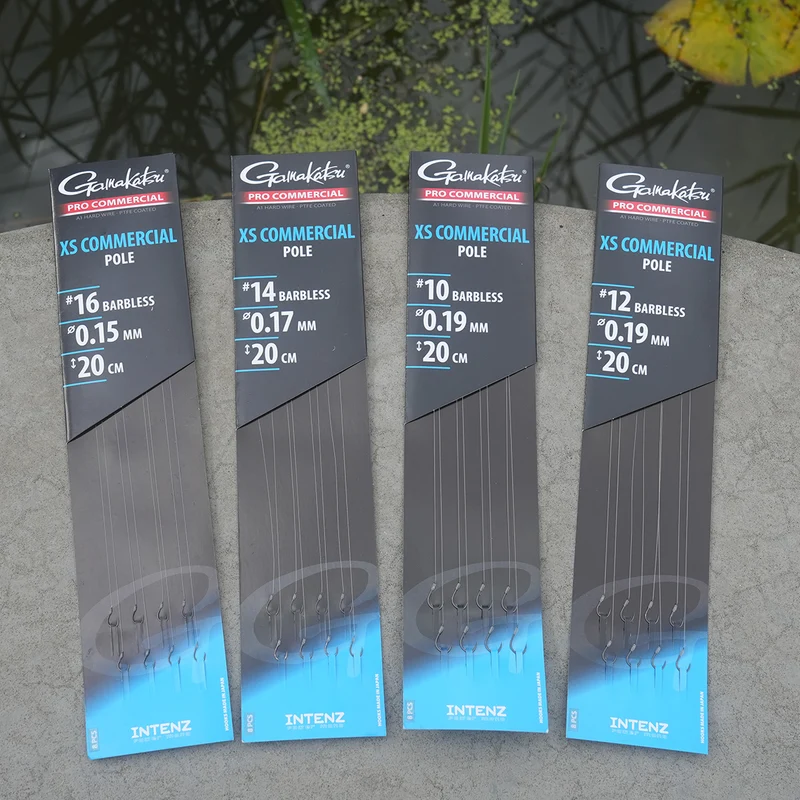 Pro Commercial XS Commercial Pole Barbless – 15 en 20 cm Onderlijnen zonder Weerhaak