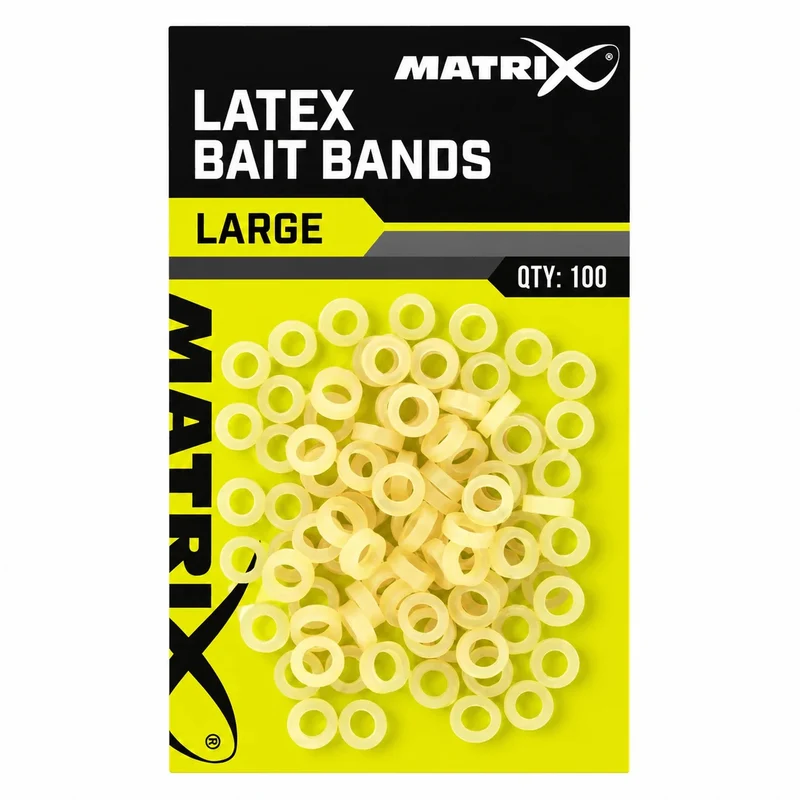Latex Bait Bands – Pelletbandjes (100 stuks)