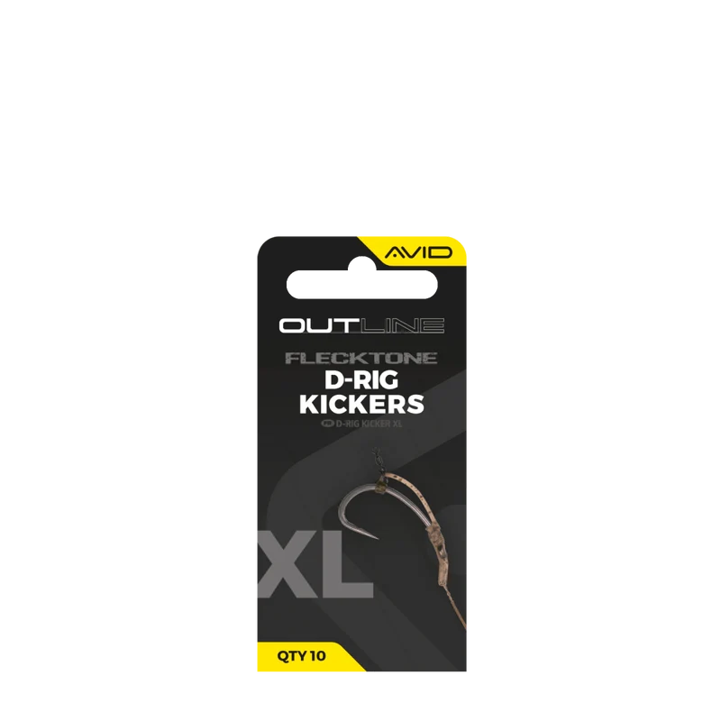 D-Rig Kickers Avid Carp Outline FleckTone XL