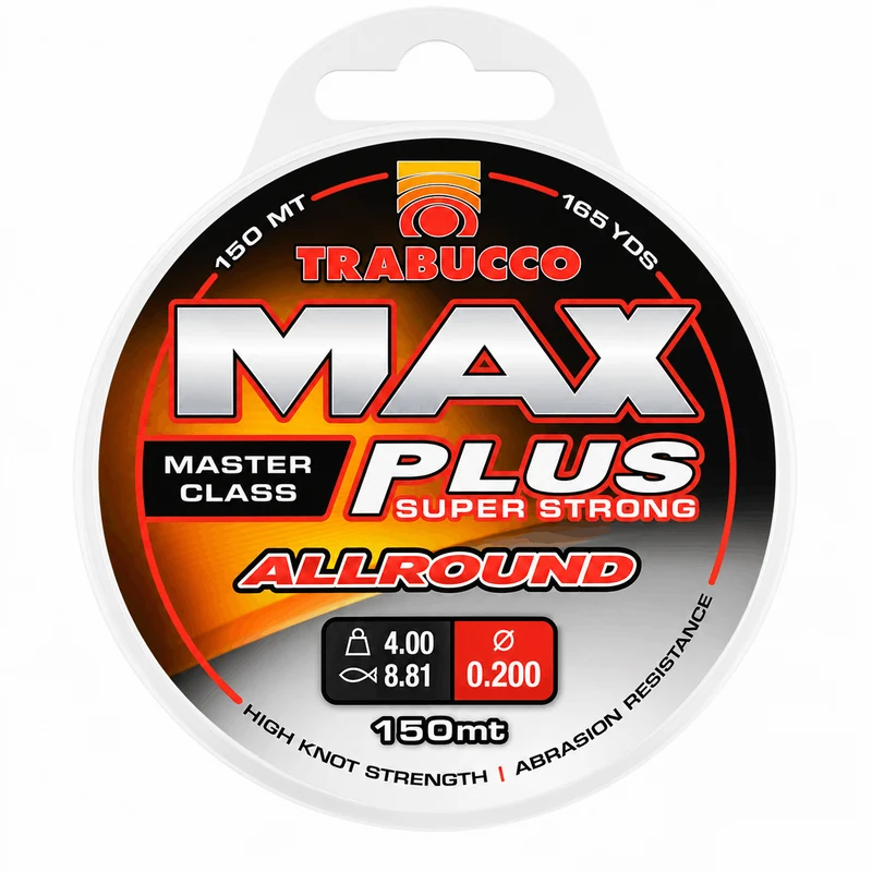 Max Plus Allround 150m – Nylon Vislijn 💰