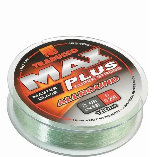 Max Plus Allround 150m – Nylon Vislijn 💰
