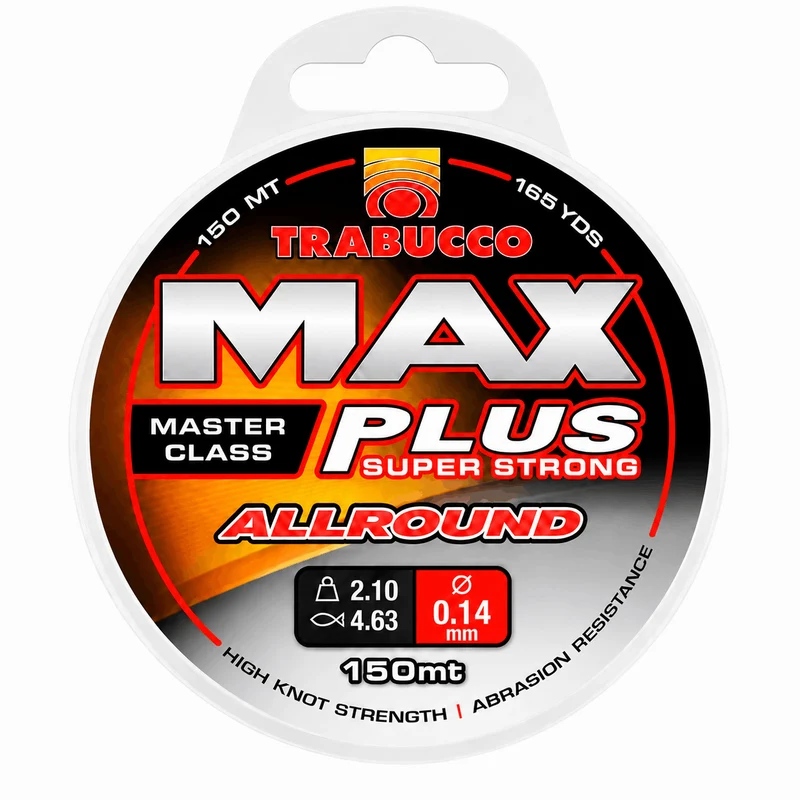 Max Plus Allround 150m – Nylon Vislijn 💰