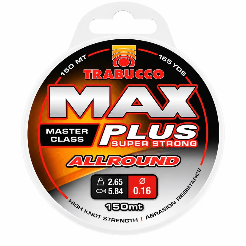 Max Plus Allround 150m – Nylon Vislijn 💰