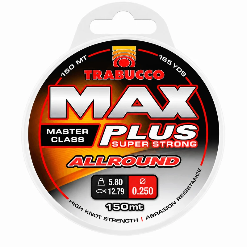 Max Plus Allround 150m – Nylon Vislijn 💰