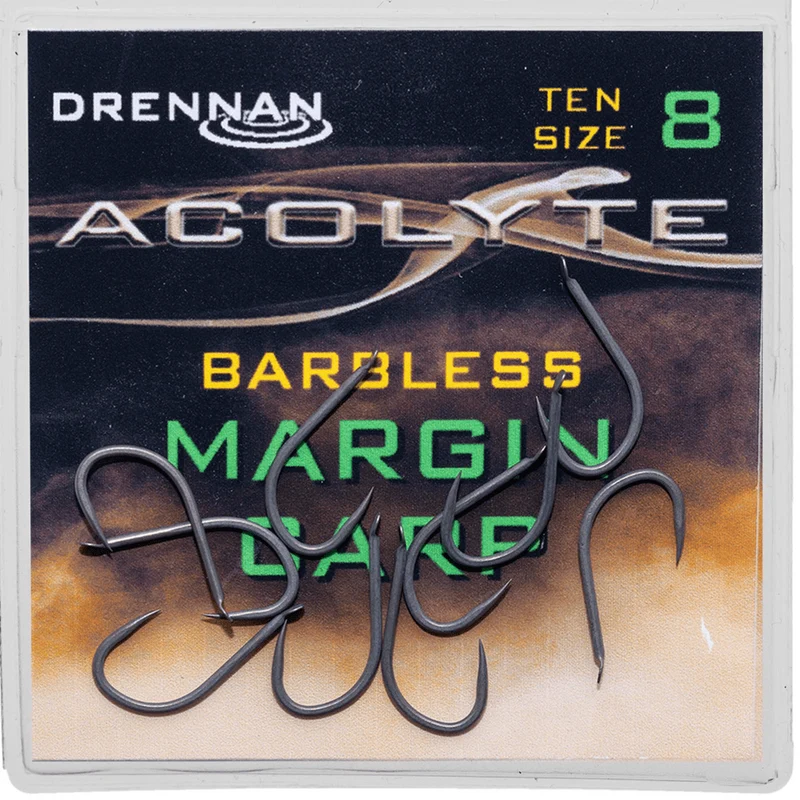 Acolyte Margin Carp Barbless – Haak zonder Weerhaak 🎁