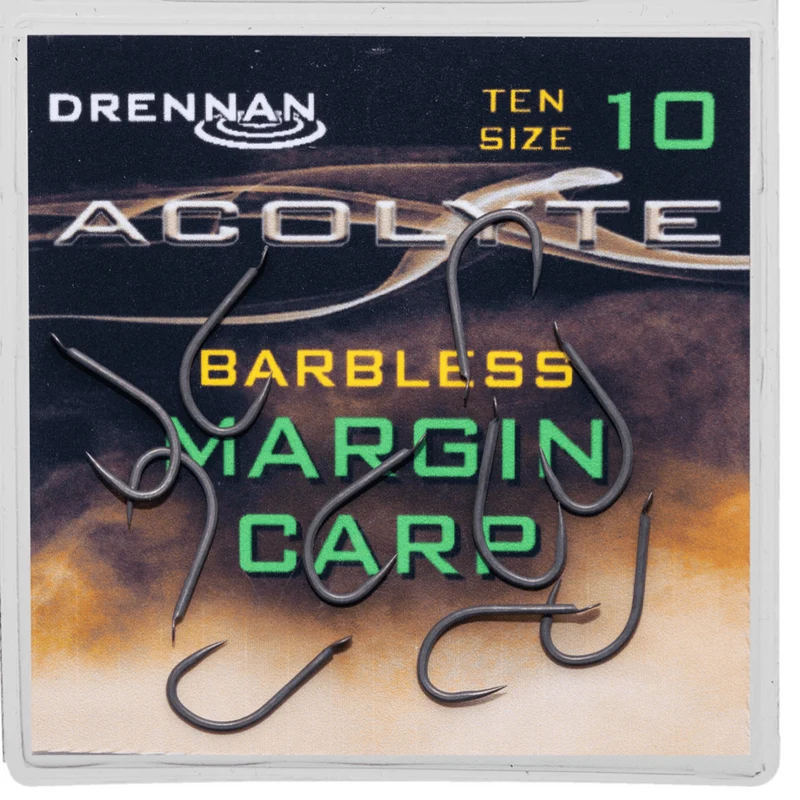 Acolyte Margin Carp Barbless – Haak zonder Weerhaak 🎁