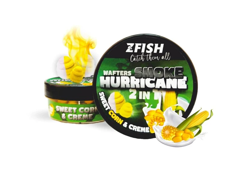 Wafters Zfish Smoke Hurricane 2en1 Corn-Creme 8-10 mm