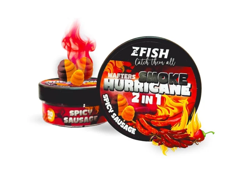 Wafters Zfish Smoke Hurricane 2en1 Spice-Sausage 8-10 mm