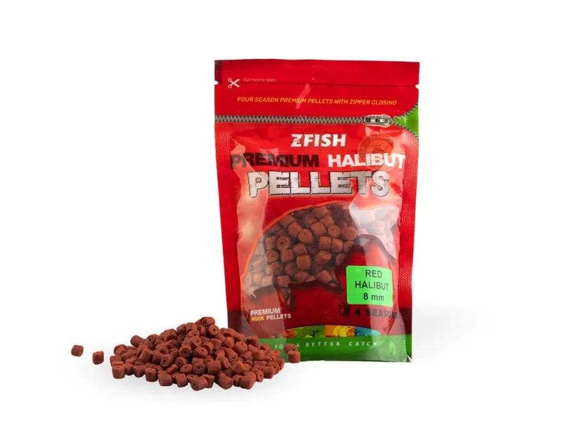 Hook Pellets Zfish Premium Red Halibut 8 mm