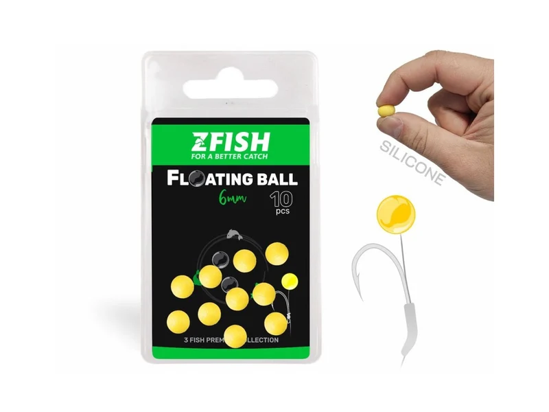 Bouillette Pop Ups Zfish jaune 10mm