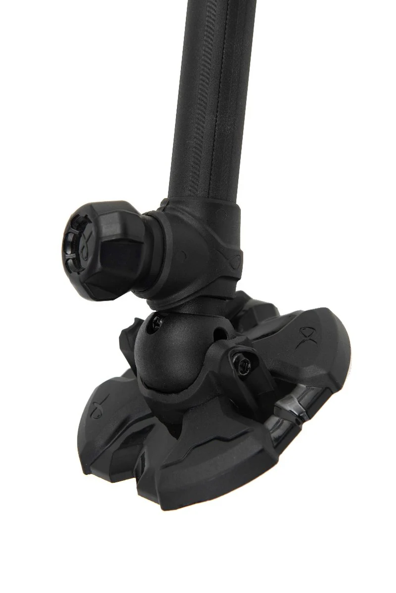 25mm Seatbox Leg 450mm Black – Zwarte Zitkistpoot