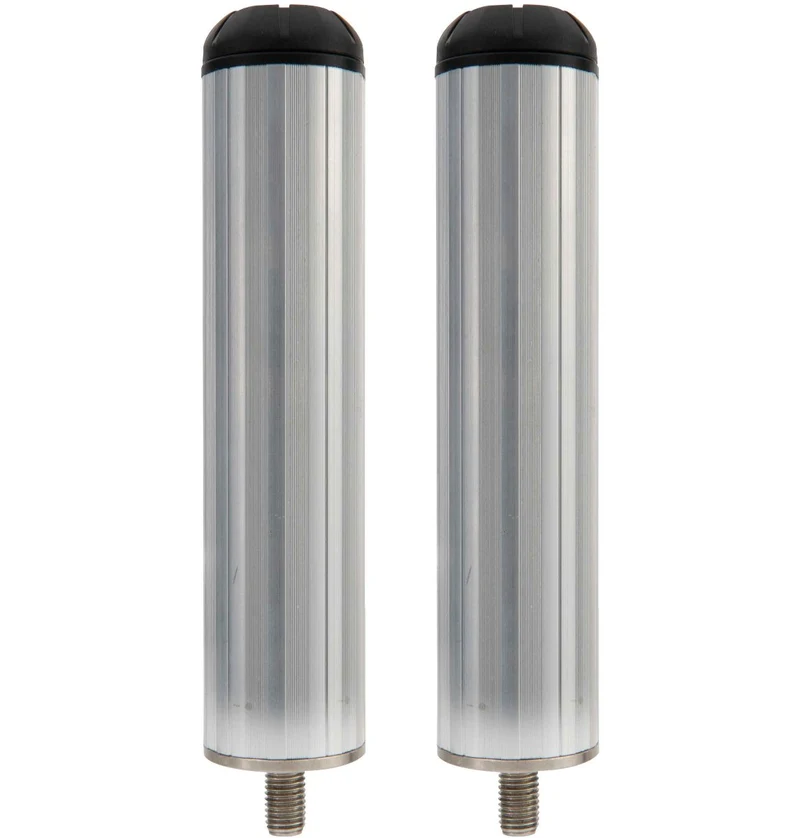 36mm Leg Extensions 150mm Silver – Zilveren Pootverlengers voor Zitkist