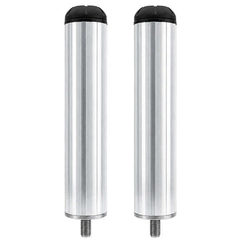 25mm Leg Extensions Silver – Zilveren Pootverlengers voor Zitkist 💰