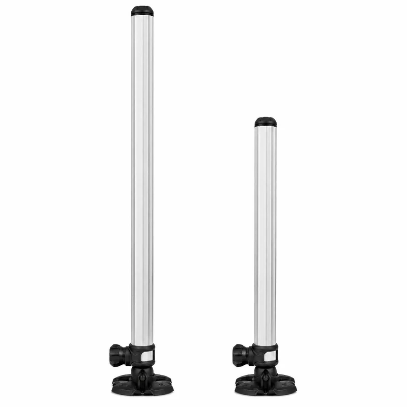 36mm Seatbox Leg 450/800mm Silver – Zilveren Zitkistpoot