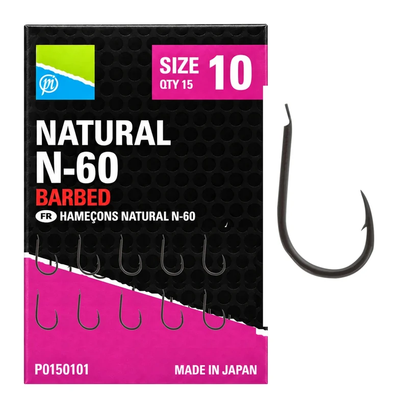 Natural N-60 Barbed – Haak met Weerhaak