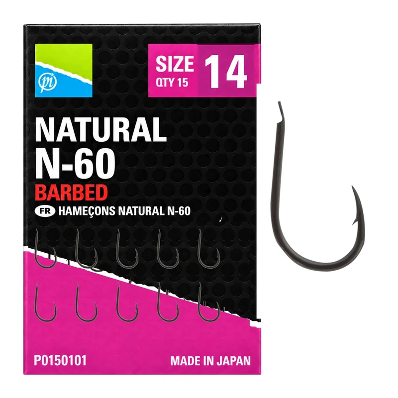 Natural N-60 Barbed – Haak met Weerhaak