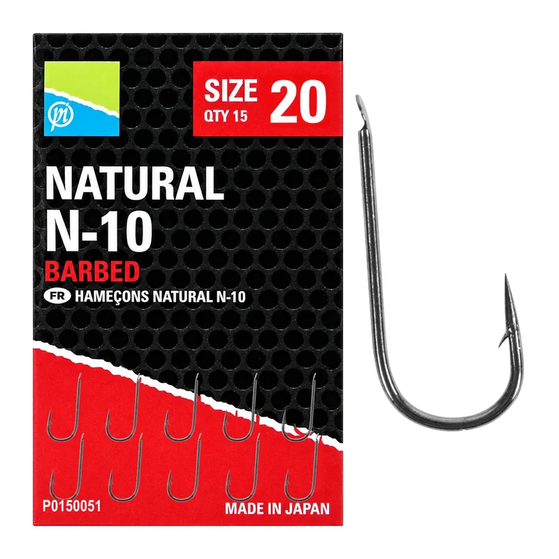 Natural N-10 Barbed – Haak met Weerhaak 💰