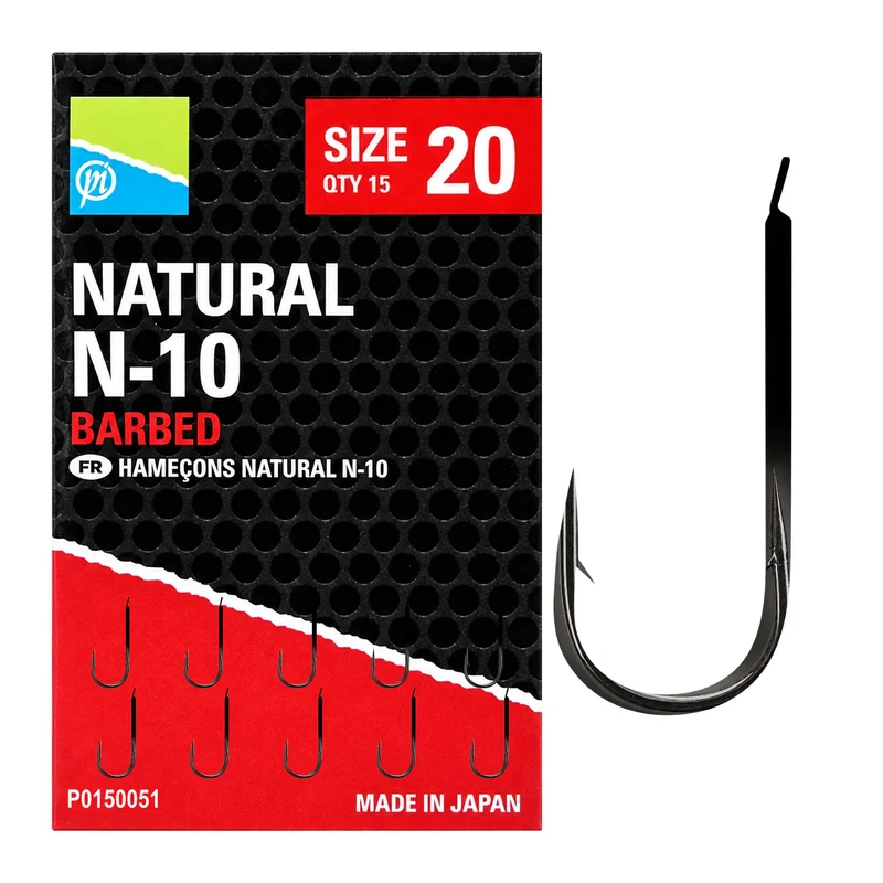 Natural N-10 Barbed – Haak met Weerhaak 💰