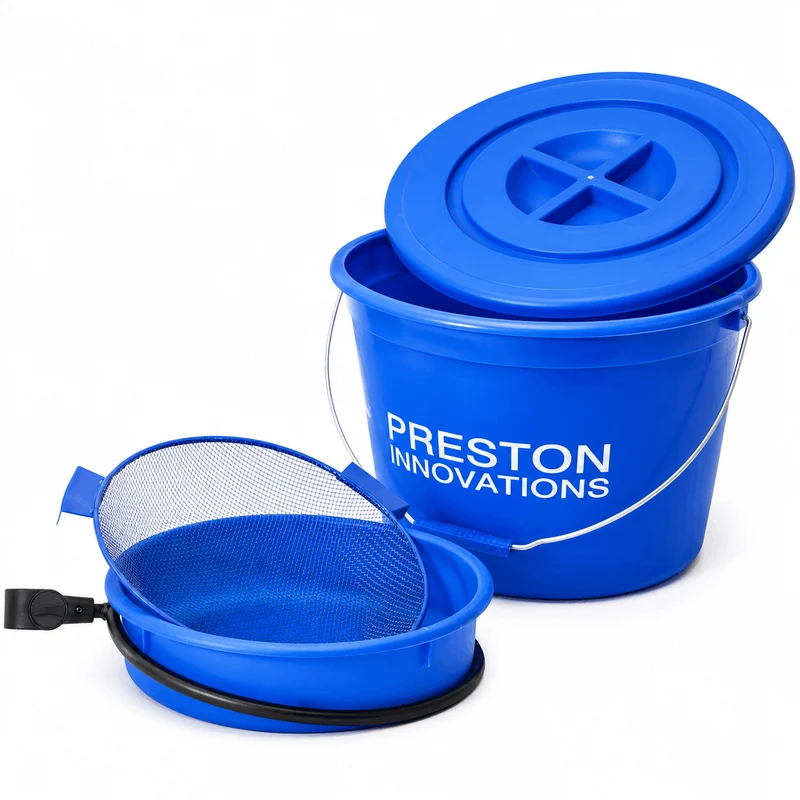 Groundbait Bucket and Bowl Set – Voeremmer- en Aasbakkenset