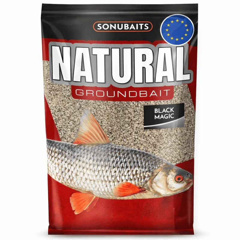 Natural Groundbait Black Magic 1kg – Zwart Grondvoer
