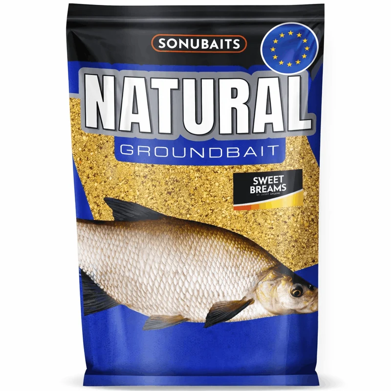 Natural Groundbait Sweet Breams 1kg – Zoet Brasemvoer