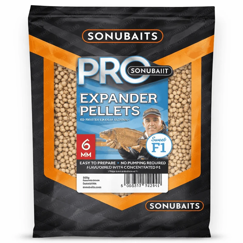Pro Expander Pellets 500g - F1 Sweet – Zinkende Expander Pellets met Zoete F1-smaak zonder Pompen