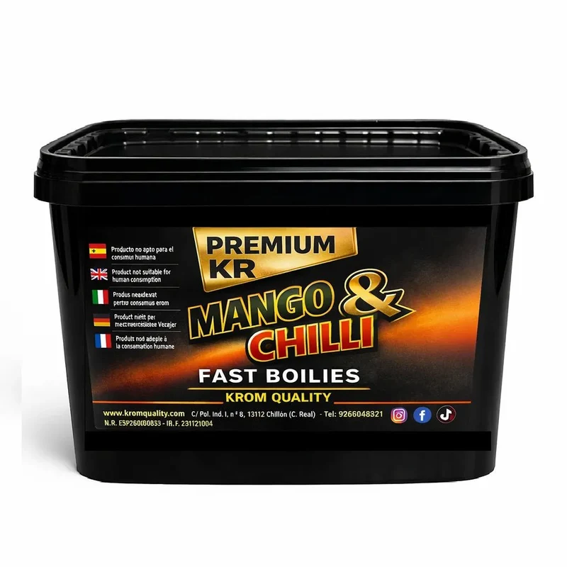 Bouillettes Solubles Krom Quality Mango & Chilli 20 mm 5 kg