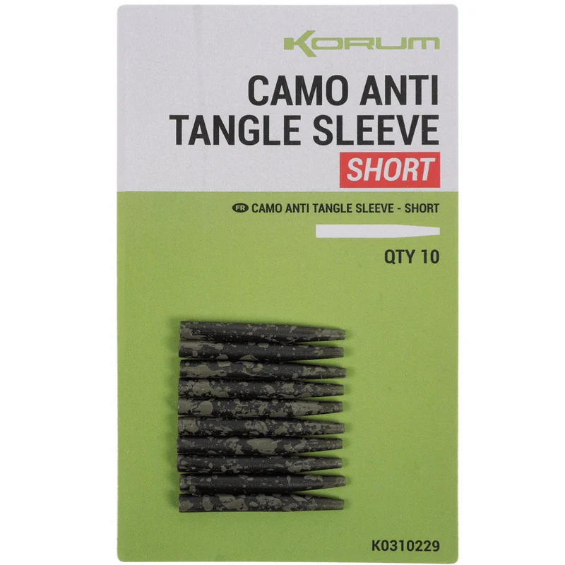 Camo Anti Tangle Sleeve - Short – Korte Anti-tanglehulzen (10 stuks) 🎁