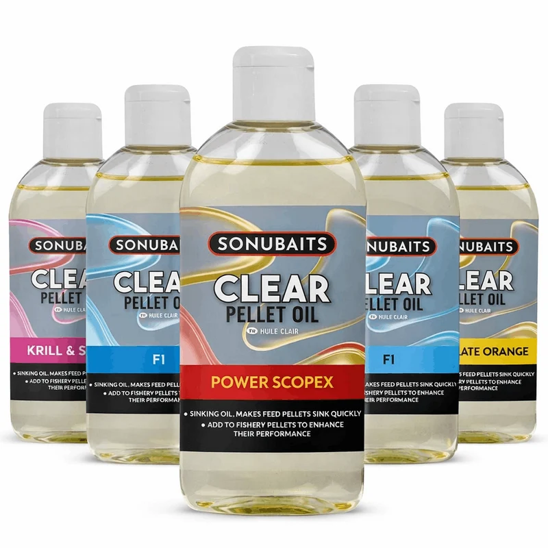 Clear Pellet Oils – Heldere Olie voor Pellets
