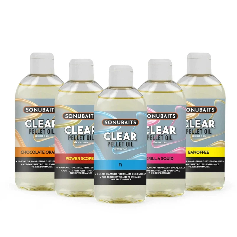 Clear Pellet Oils – Heldere Olie voor Pellets