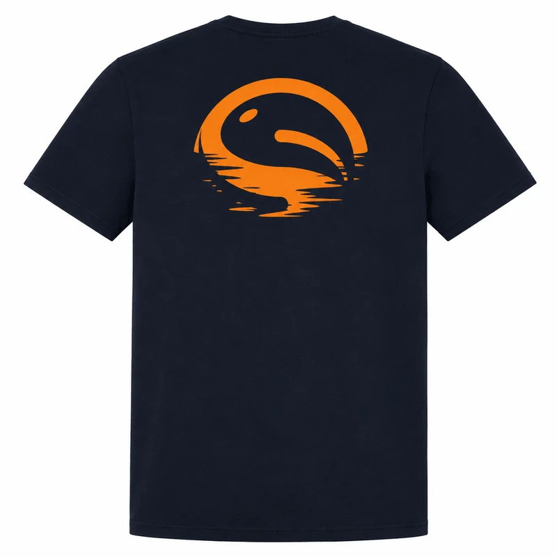 Sunset Tee Navy – T-shirt 🎁