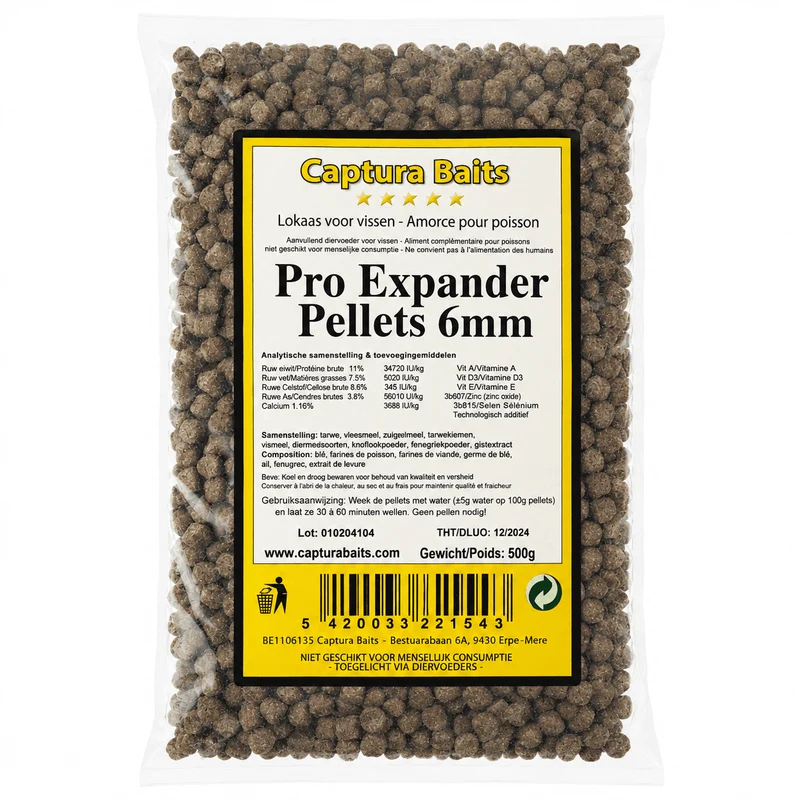 Pro Expander Pellets 500g – Zinkende Expander Pellets zonder Pompen