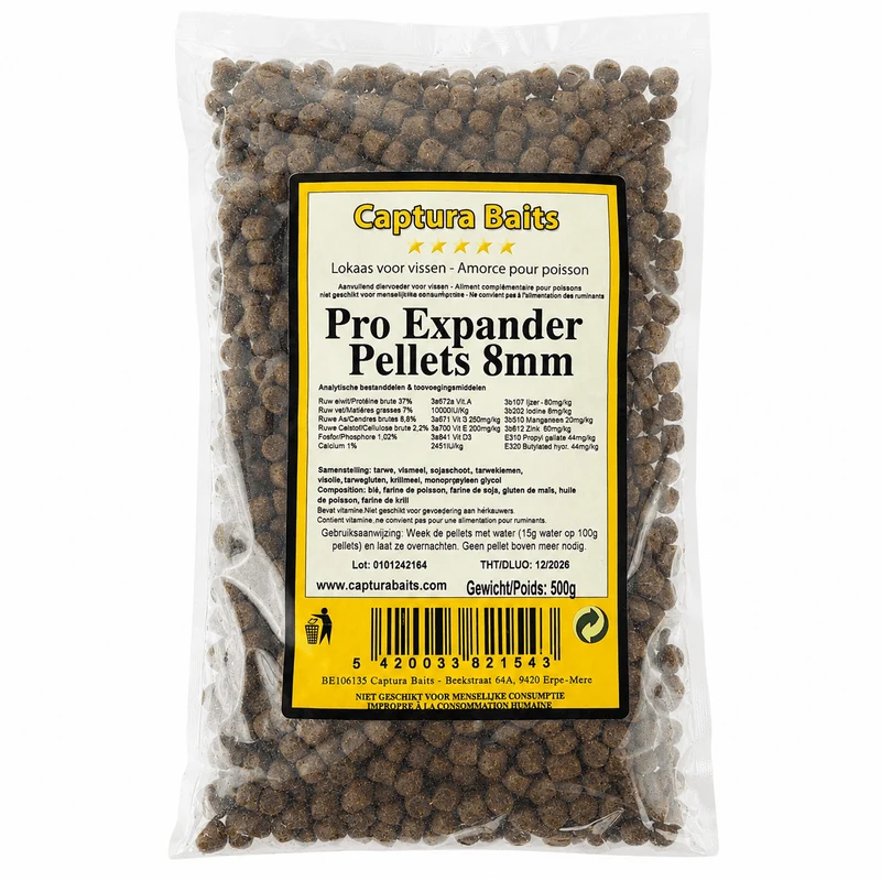 Pro Expander Pellets 500g – Zinkende Expander Pellets zonder Pompen
