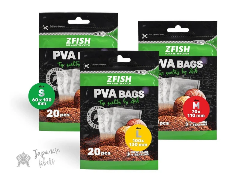Sacs PVA Zfish 70x110 mm