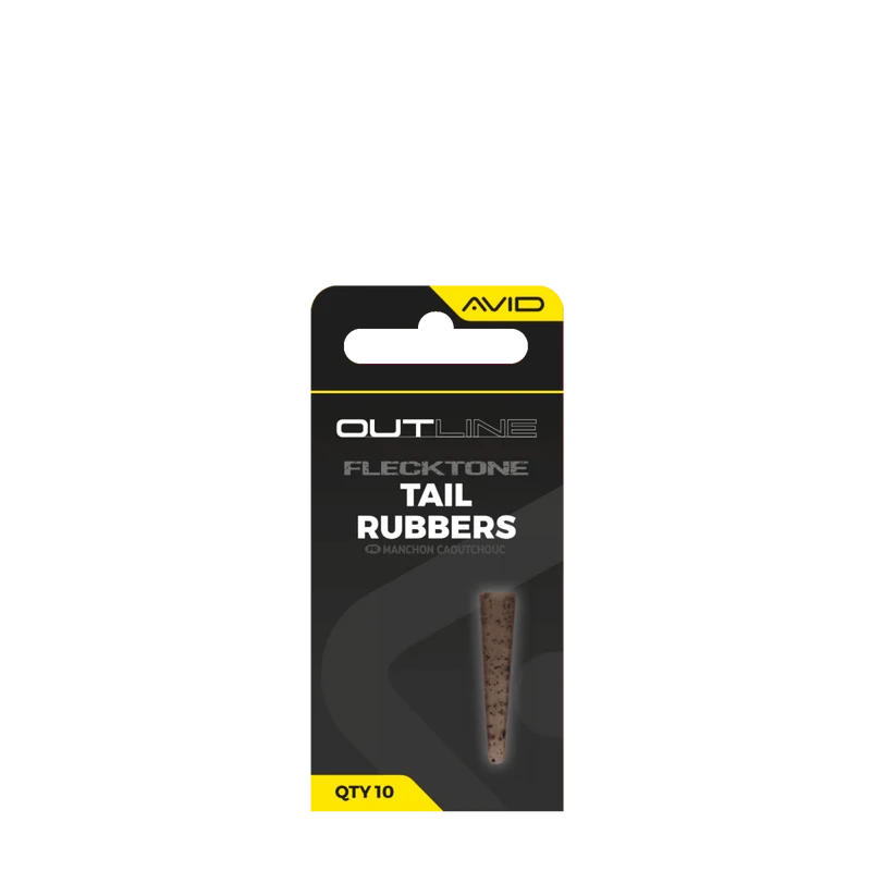 Tail Rubber Avid Carp Outline FleckTone