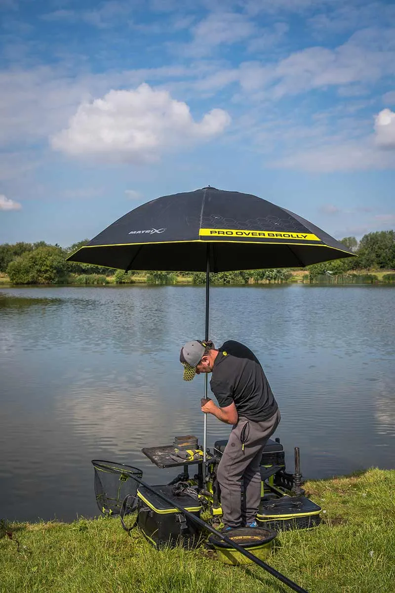 Pro Over Brolly 45 Inch – Visparaplu van 230cm - 🎁