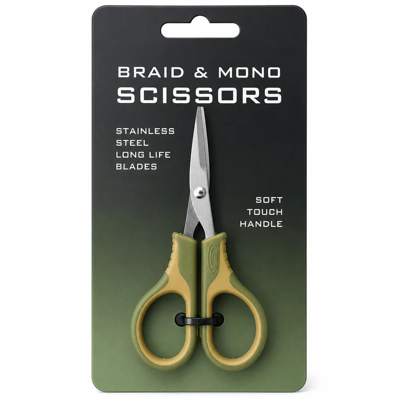 Specialist Braid And Mono Scissors – Schaar voor Gevlochten en Nylon Vislijn 🎁