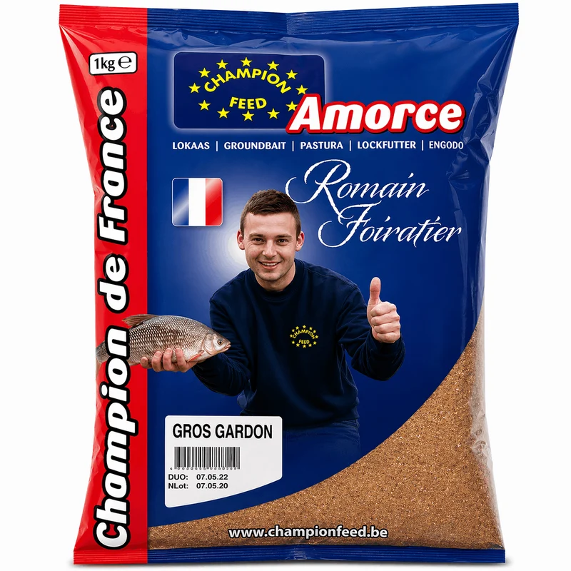 Champion de France (CDF) Big Roach Groundbait 1kg – Voornvoer voor Grote Voorn