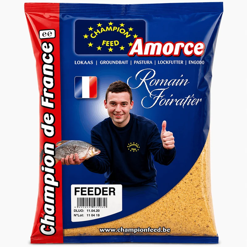 Champion de France (CDF) Feeder Groundbait 1kg – Feedervoer - 🎁
