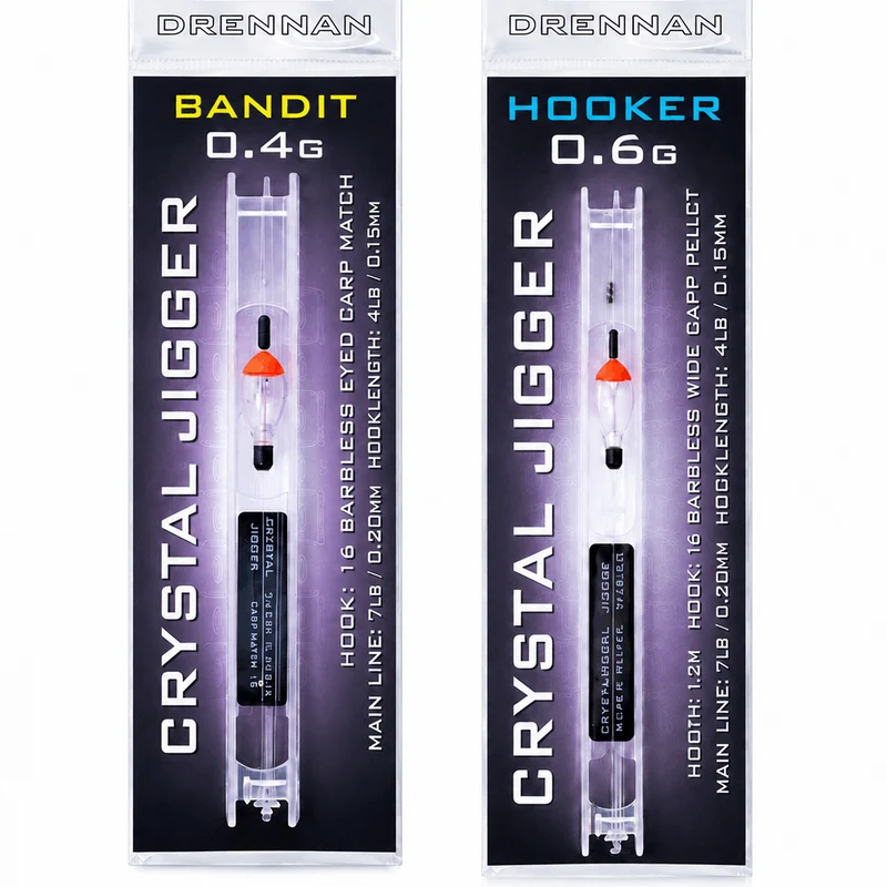 Crystal Jigger Rigs Hooker & Bandit – Kant-en-klare Tuigen