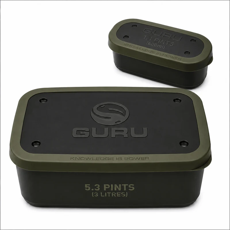 Bait Box Solid Lid Green – Aasdoos met Dicht Deksel