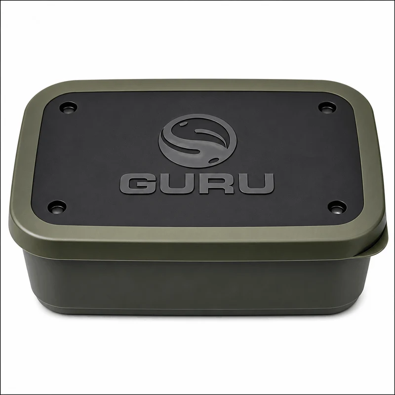 Bait Box Solid Lid Green – Aasdoos met Dicht Deksel