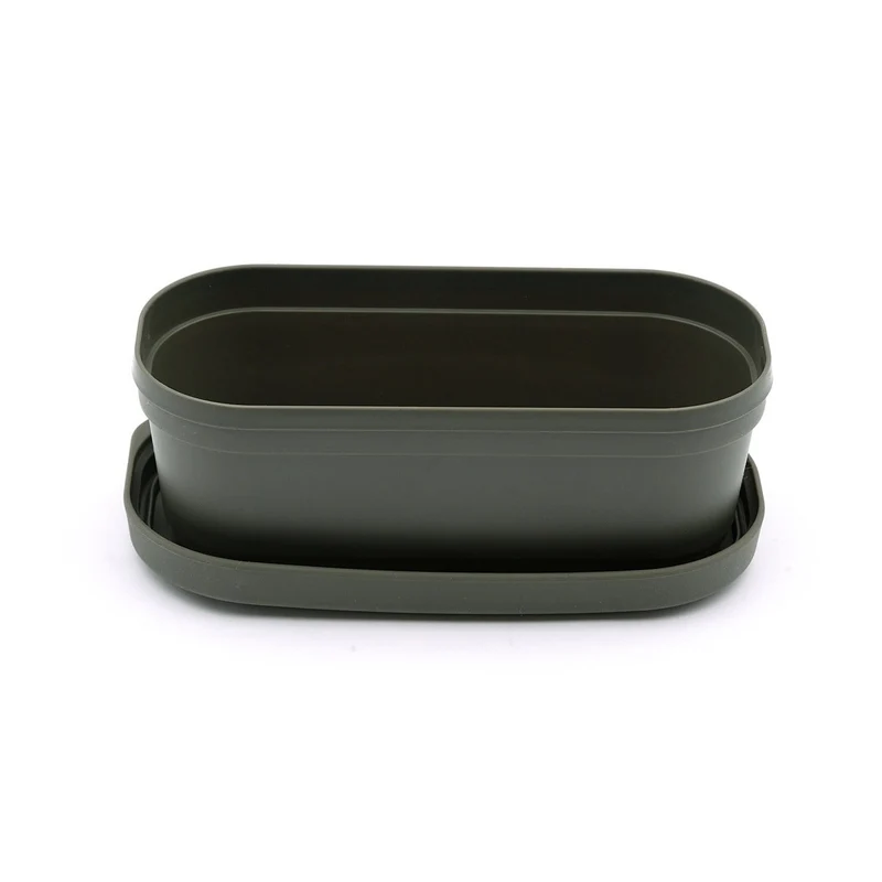 Bait Box Solid Lid Green – Aasdoos met Dicht Deksel