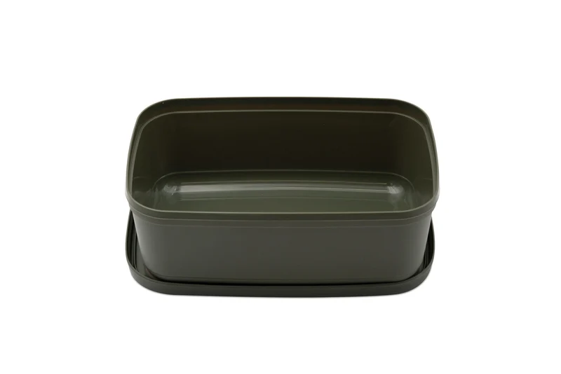 Bait Box Solid Lid Green – Aasdoos met Dicht Deksel