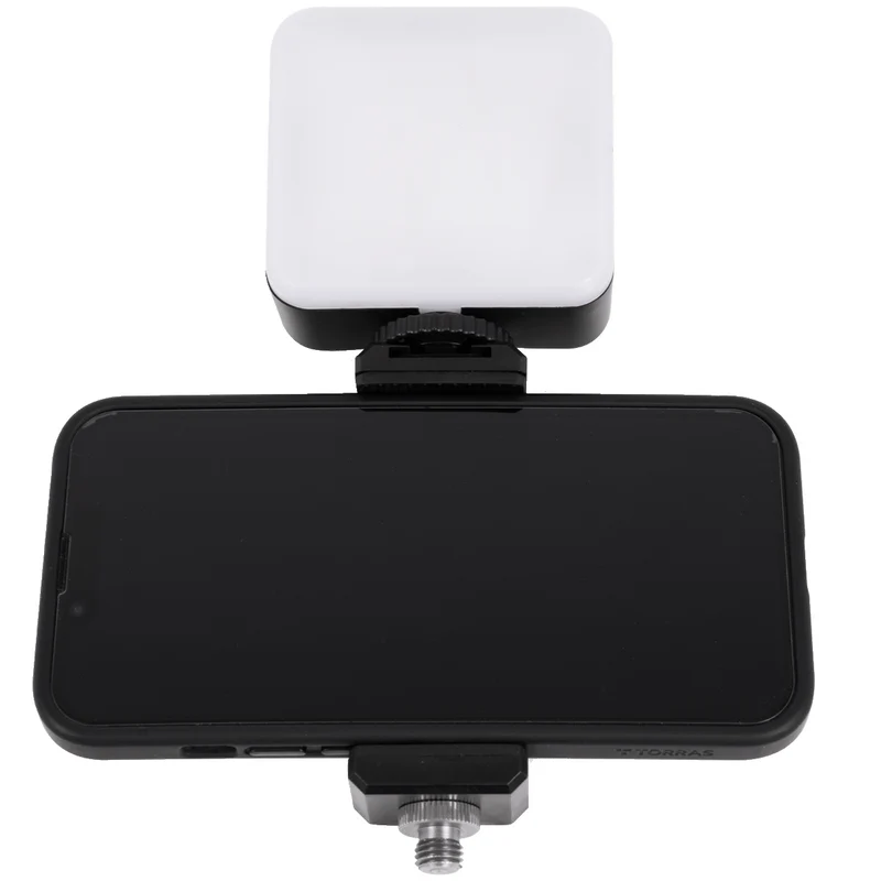 Self Take Station – Smartphonehouder met Fotolamp