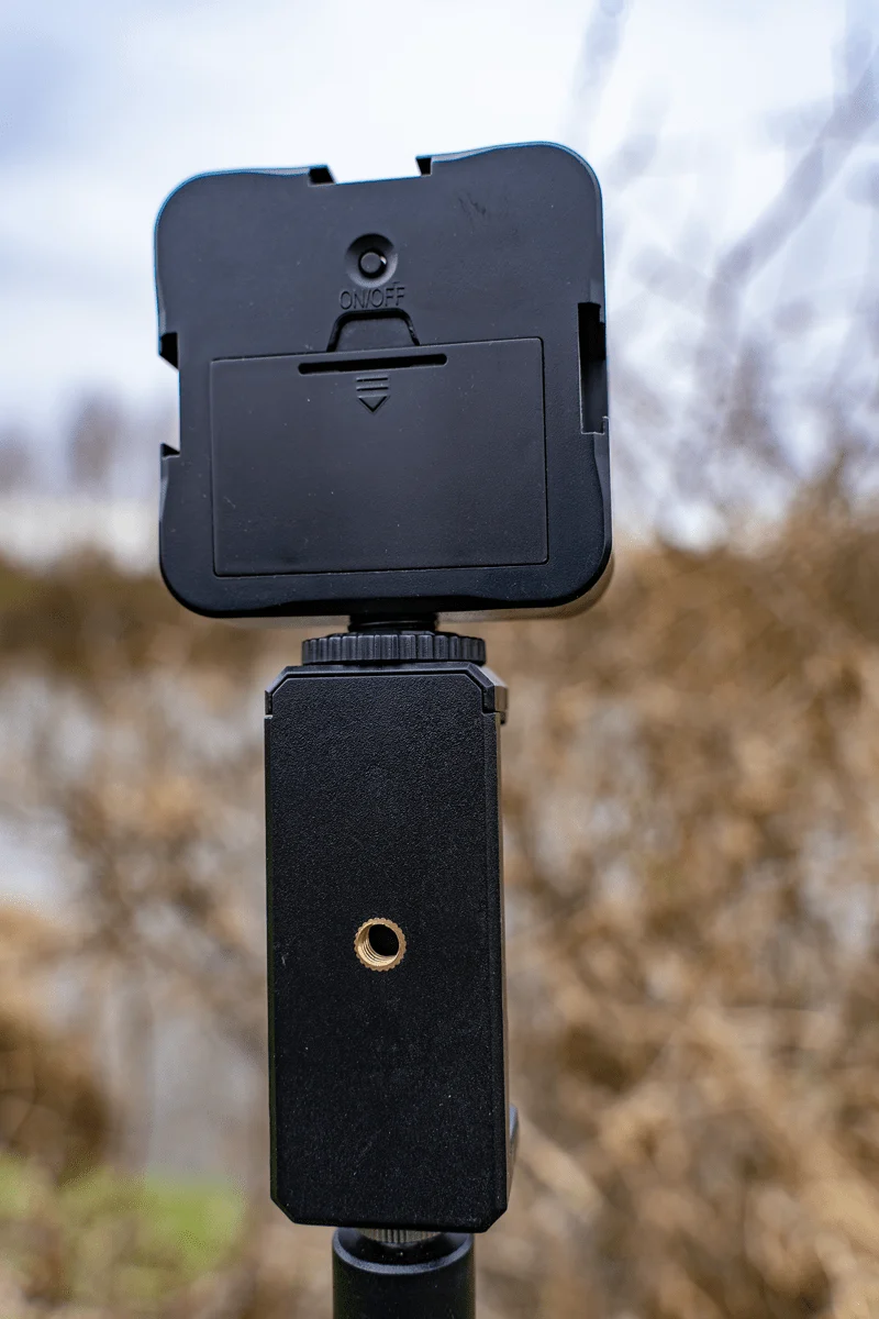 Self Take Station – Smartphonehouder met Fotolamp