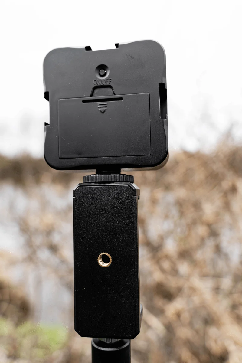 Self Take Station – Smartphonehouder met Fotolamp