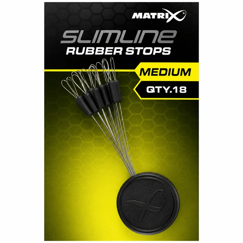 Slim Line Rubber Stops – Lijnstoppers (18 Stuks)